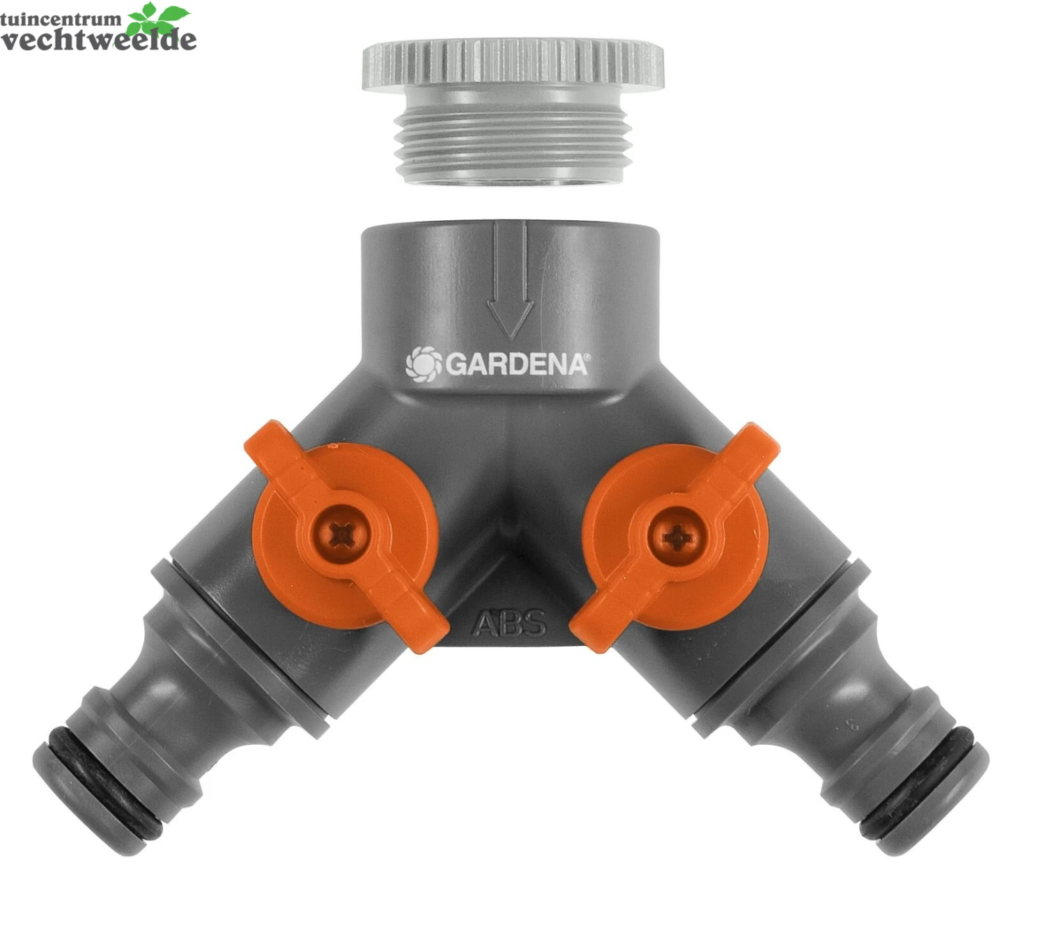 Gardena 2-wegstuk 1/2 Inch