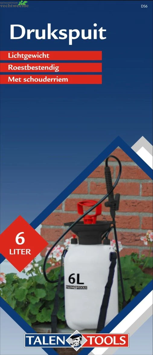 Talen Tools Drukspuit 6l - Afbeelding 2