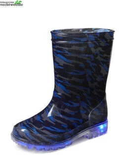 Kinderlaars Lars Blauw Led Maat 29