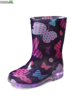 Kinderlaars Mila Paars Led Maat 31