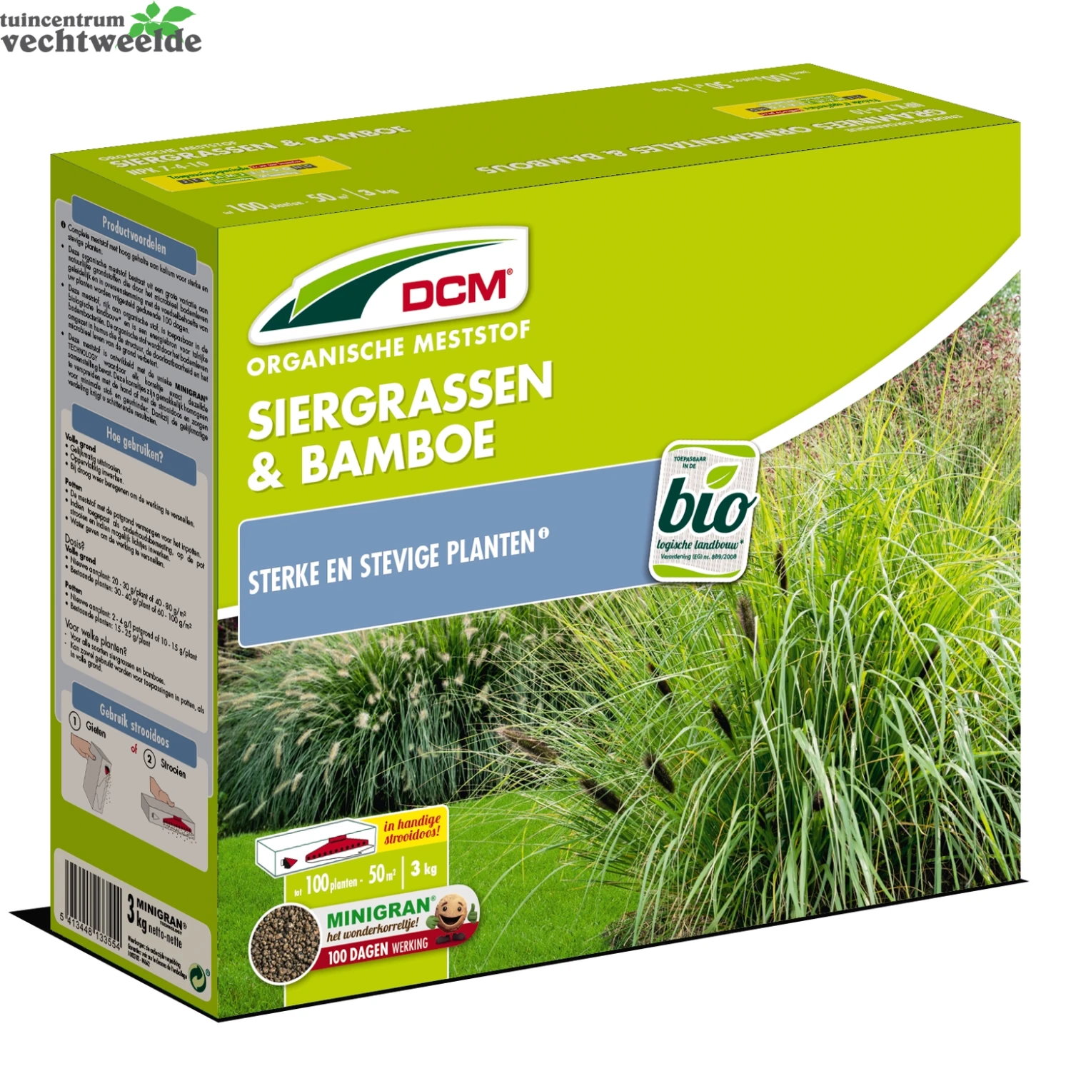 DCM Meststof Siergr&bamboe 3 Kg