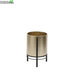 Planter Sverre Standaard D19h28cm Goud - Mica