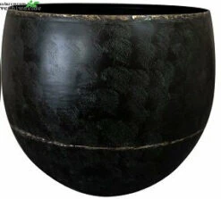 Pot Belia D38h33cm Vintage Black