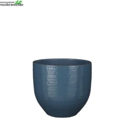 Pot Carrie Glaze D20h18cm Blauw