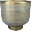 Pot Jara D28h27cm Antique Brass