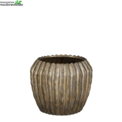 Pot Noma D18.5h16cm Brons