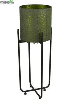 Pot Op Voet Jiro D26h97cm Groen
