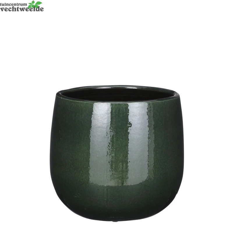 Pot Pablo D21h19cm Donkergroen