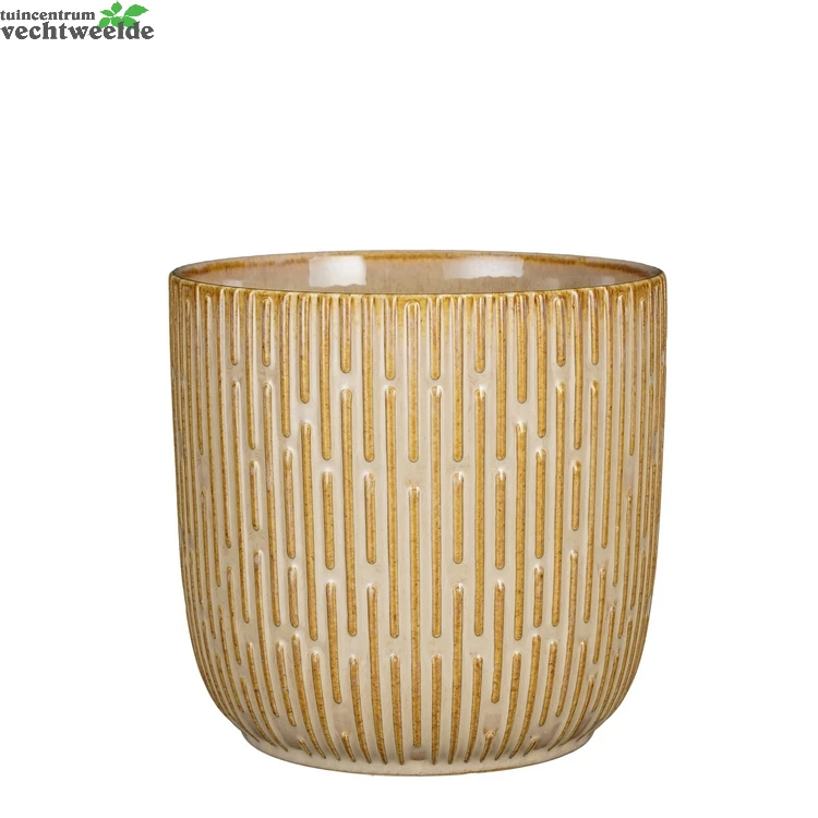 Pot Sara D19h18cm L.bruin