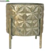 Pot+stand Linske D25h27 Shiny Goud