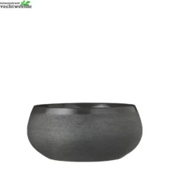 Schaal Douro D26h12cm Donkergrijs - Mica