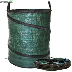 Talen Tools Tuinafvalzak+veer 180 Liter D60 H80cm.