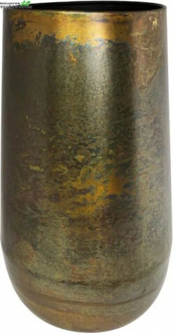 Vaas Elisa D21h44cm Vintage Groen