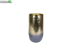 Vaas Jenna Metaal D21h44cm Goud - Ter Steege